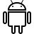 Android in outline style