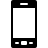 Android phone in fill style