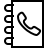 Business phonebook in outline style
