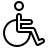 Disabled access in outline style