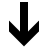 Down arrow (thick) in fill style