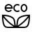 Eco in outline style