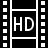 HD video in fill style