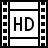 HD video in outline style