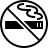 No smoking in fill style