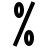 Percentage in fill style