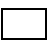 Rectangle in outline style