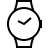 Smart watch in outline style