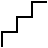 Stairs in outline style