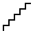 Stairs in outline style