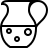 Water pitcher in outline style
