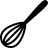 Whisk in fill style