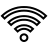 Wi Fi in outline style